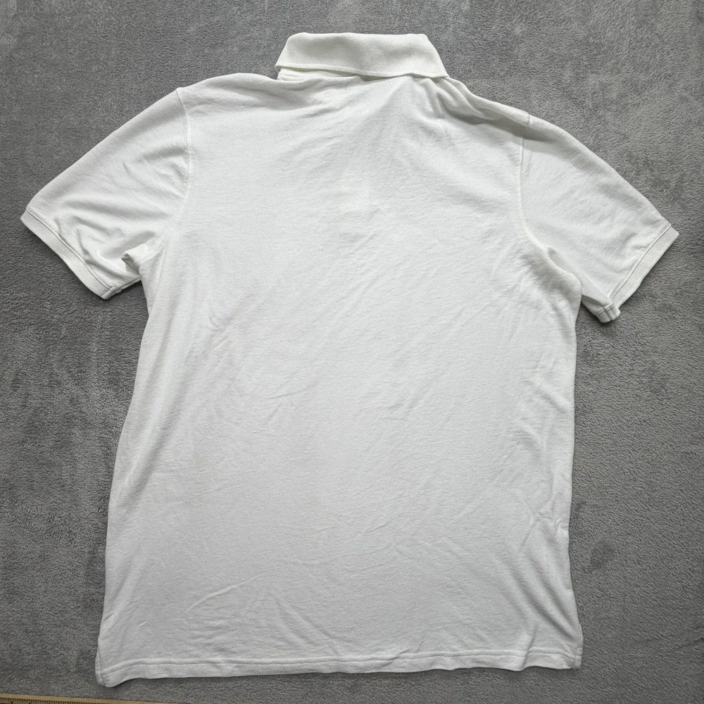 The Foundry Supply Co. Polo Shirt Mens 2XLT White Knit Tagless Casual Big & Tall